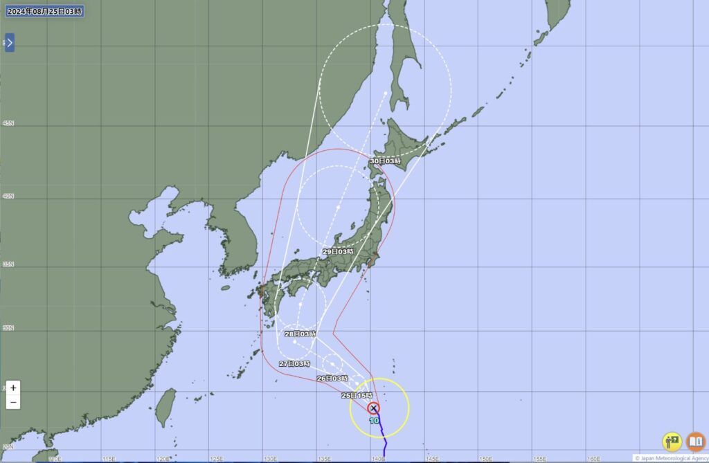 台風10号