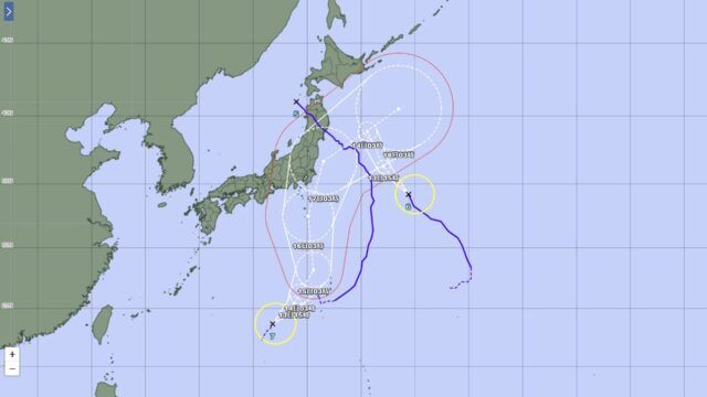 台風7号