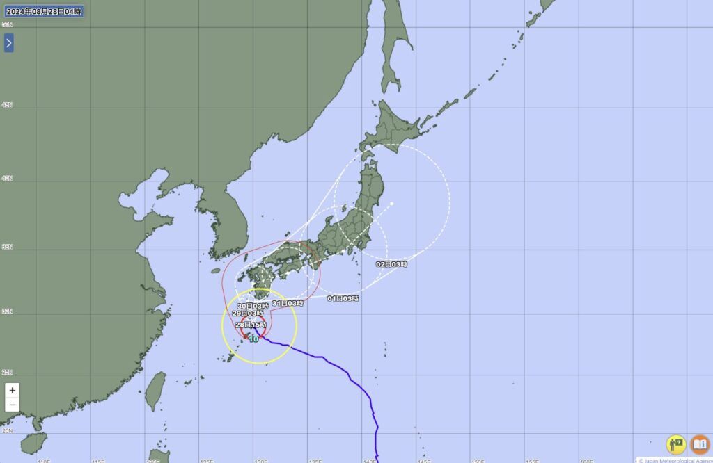 台風10号