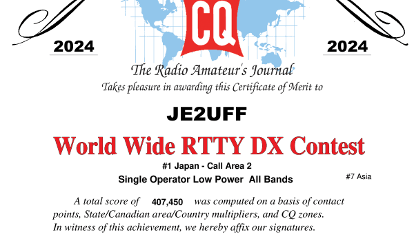 2024 CQ WW RTTY RTTY