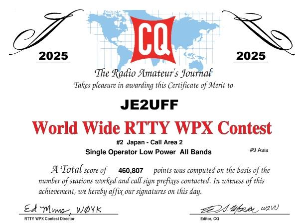 2025 WPX RTTY