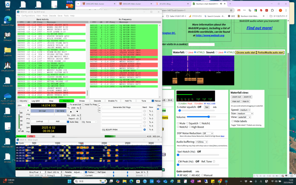 SDR with WSJT-X