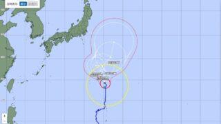 台風9号