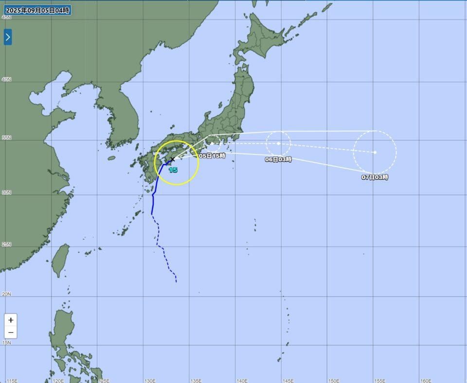 台風15号