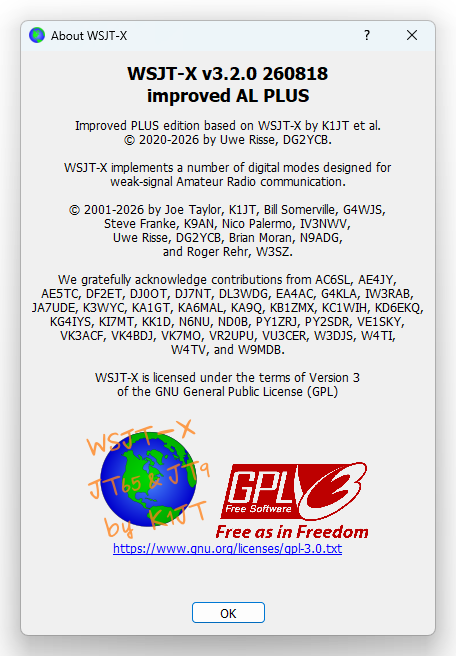 WSJT－X v3.2.0 Improved